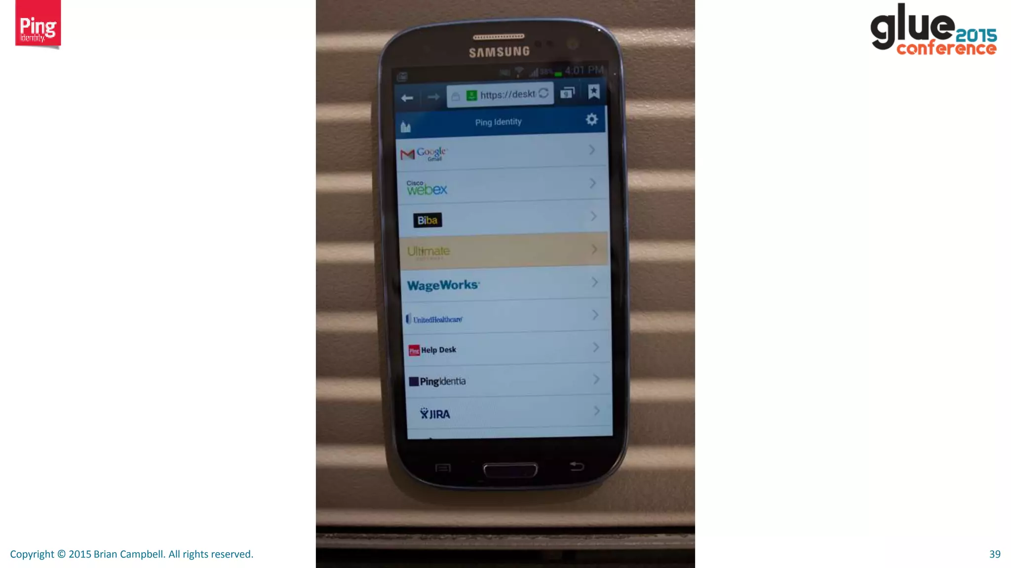 Copyright © 2015 Brian Campbell. All rights reserved. 39
 