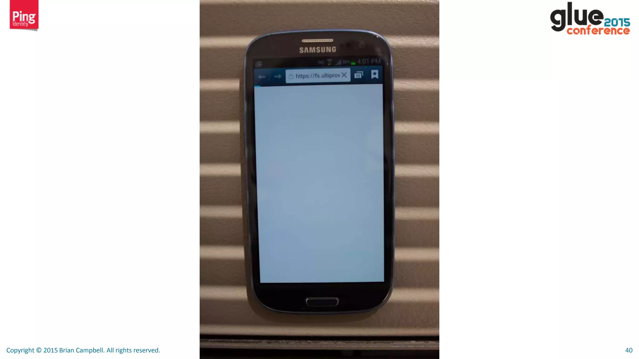 Copyright © 2015 Brian Campbell. All rights reserved. 40
 