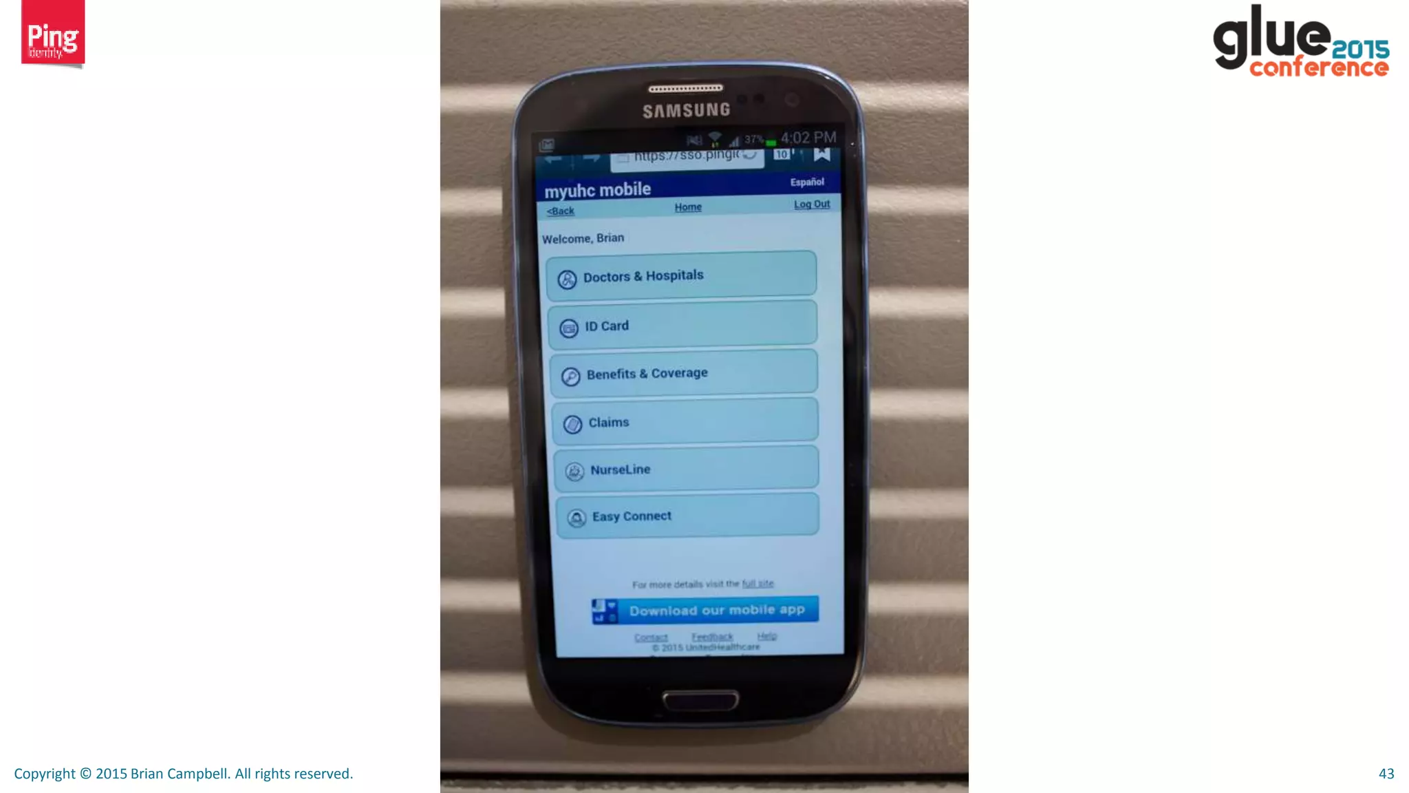 Copyright © 2015 Brian Campbell. All rights reserved. 43
 