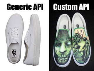 Generic API Custom API
 