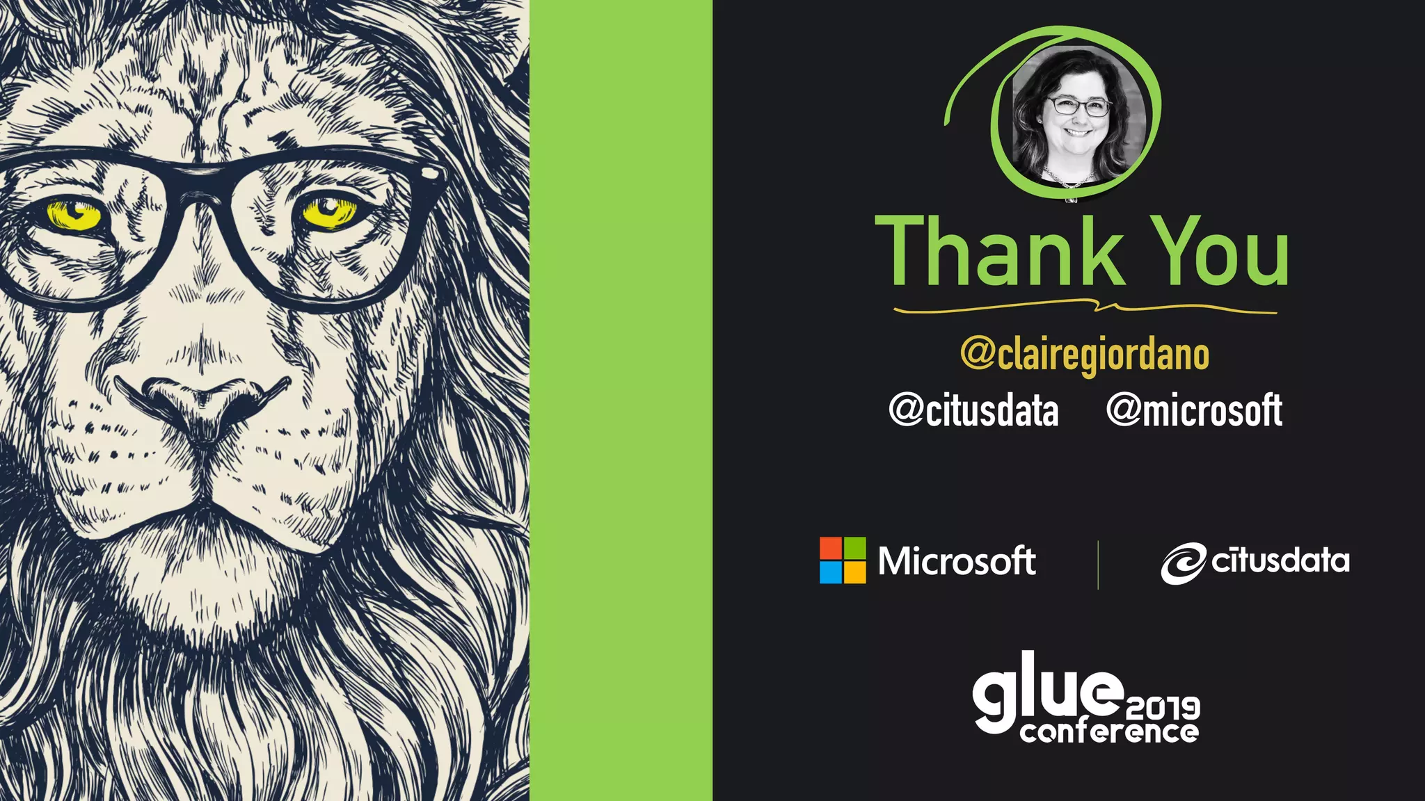 @clairegiordano
Thank You
@clairegiordano
@citusdata @microsoft
 