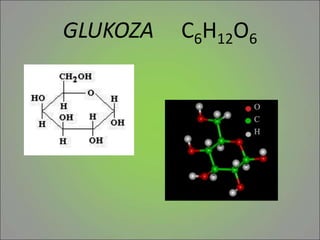 GLUKOZA C6H12O6
 