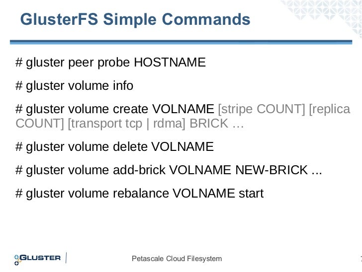 GlusterFS Architecture - June 30, 2011 Meetup
