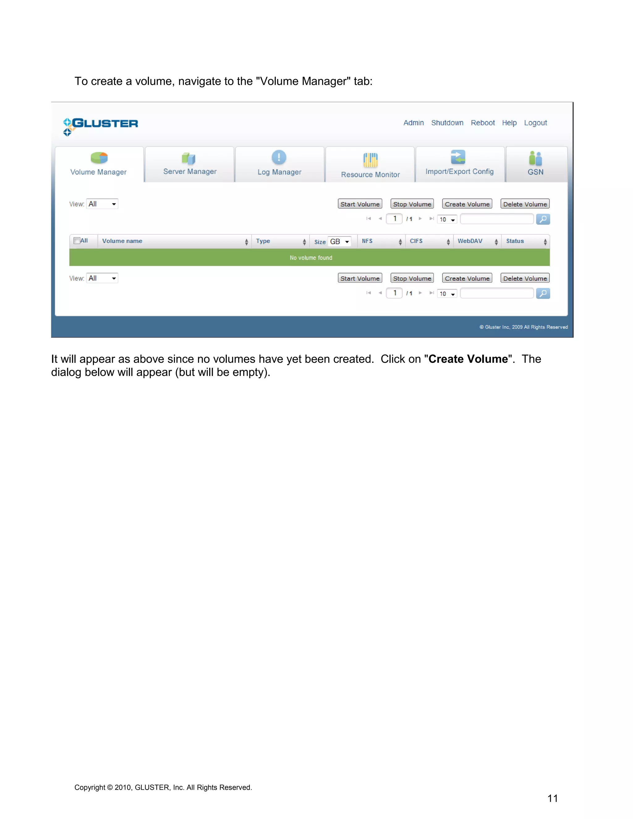 Gluster Storage Platform Installation Guide
