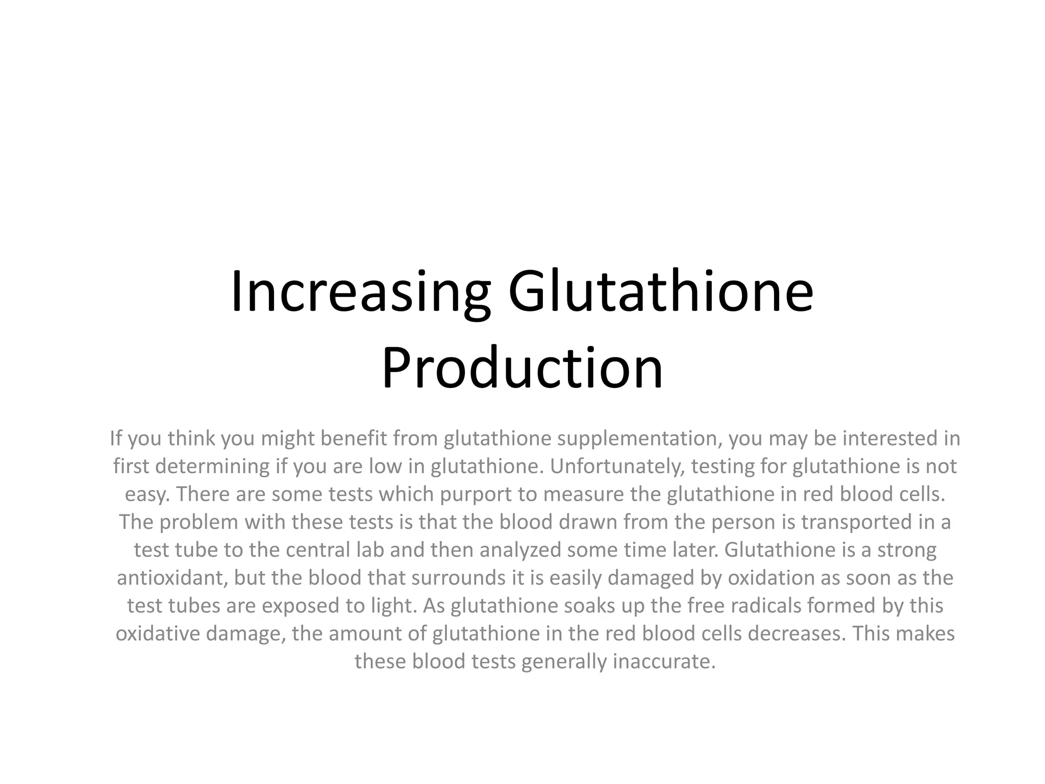 glutathione slideshare Glutathione dr pravin