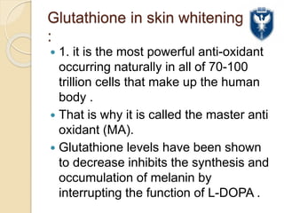 GLUTATHIONE (1).pptx GLUTATHIONE (1).pptx