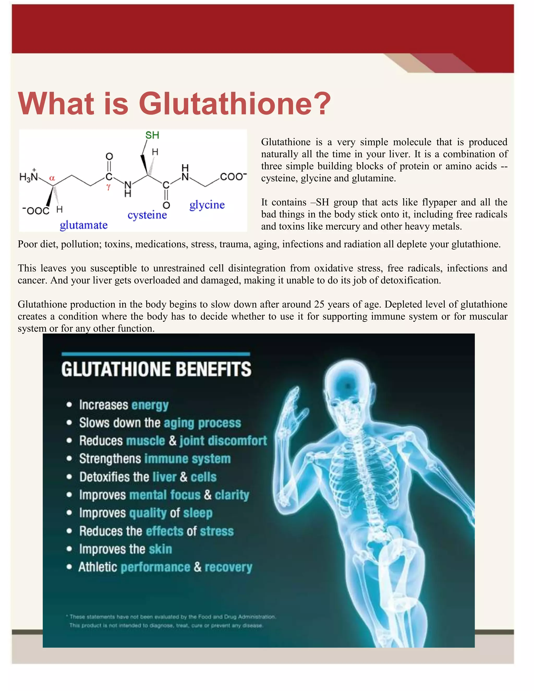 glutathione in english Glutathione English