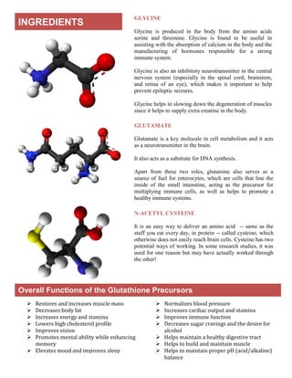 glutathione slideshare Amazon.com: Terry Naturally Clinical Glutathione - Antioxidant Supplement  for High Absorption - Dietary Supplement with L-Glutathione - Vegan  Supplement to Support Cell Health