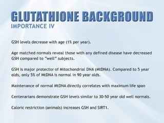 Glutathione Study