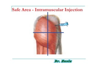 Safe Area - Intramuscular Injection
 