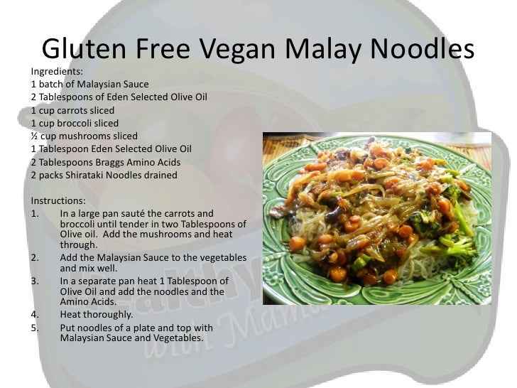Gluten Free Gourmet
