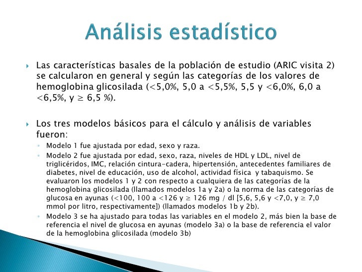 Hemoglobina glicosilada, Diabetes y riesgo cardiovascular Hemoglobina glicosilada, Diabetes y riesgo cardiovascular