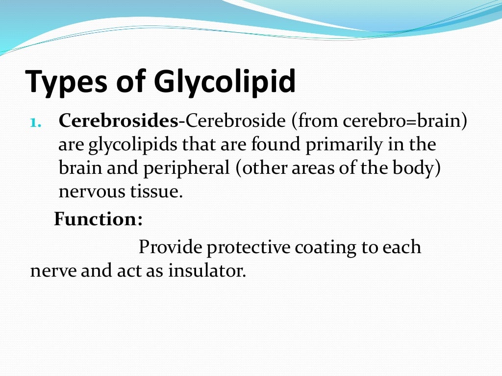 Glycolipid ppt