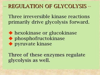 Glycolysis