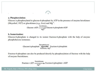 7/22/2021
9
Mr. Yogesh, Dept. of Botany JES college Jalna
 