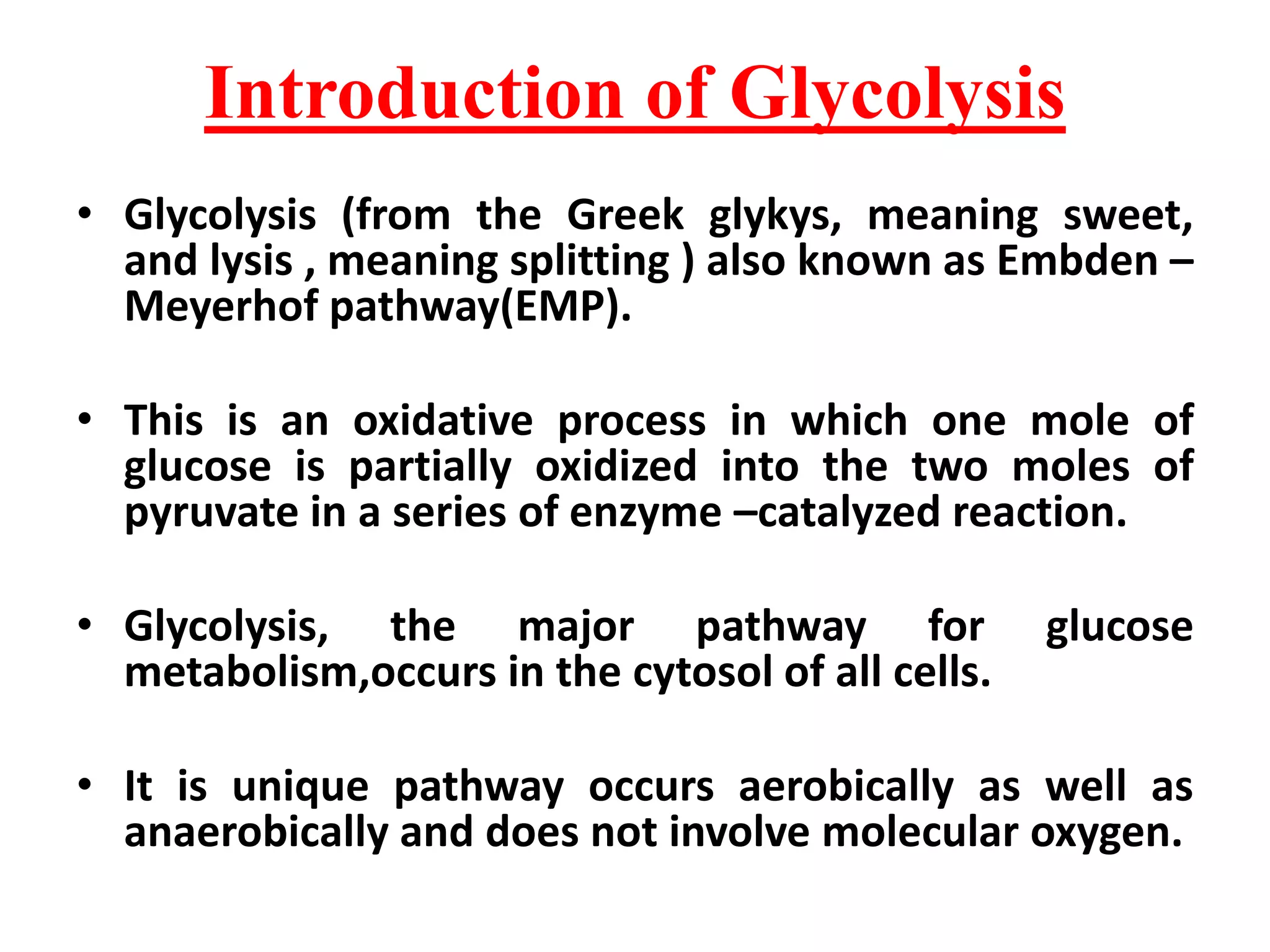 Glycolysis And Gluconeogenesis Ppt