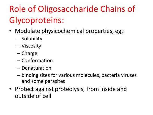 Glycoproteins folding table schematic 