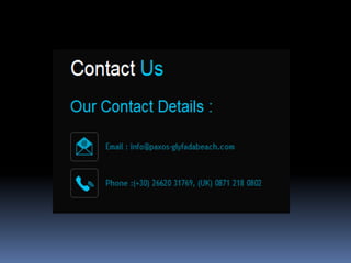 Glyfada beach villas paxos