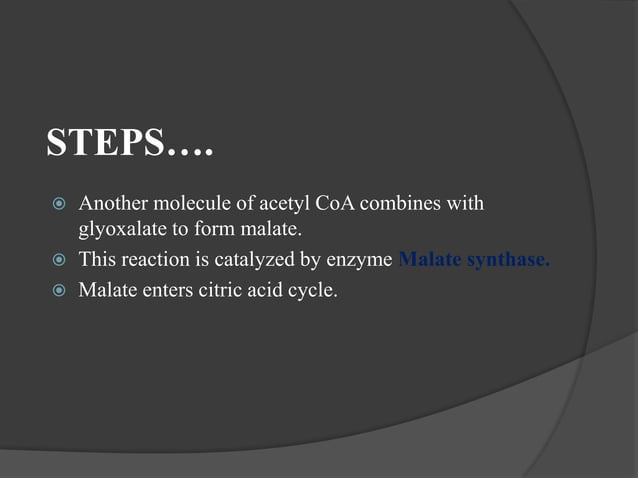Glyoxlate cycle | PPT