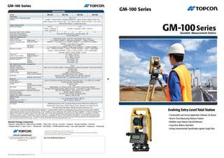 Topcon Serial Number Jual Total Station Topcon GM-100 Series Call 082119953499 | PDF