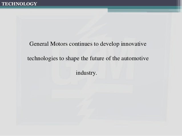 General motors case study