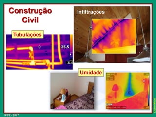 IFCE - 2017
Cícero
Moura
Construção
Civil
Infiltrações
Umidade
Tubulações
 