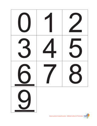 Guía para maestros/as - Matemática 20
Grado 159
 