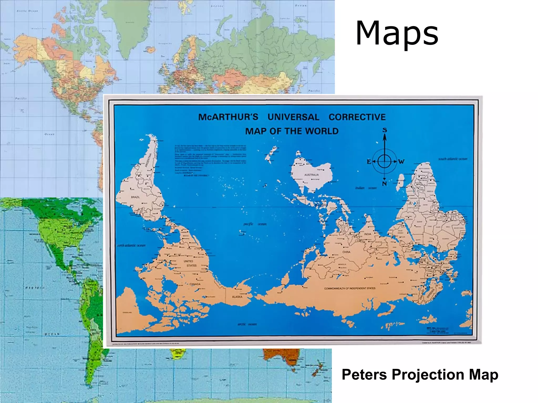 Maps Peters Projection Map 