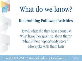 GMAC Annual Conference 2008