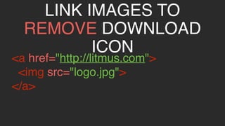 @KevinMandeville #CSSSummit
USEHTMLMINIFIERSTOCOMPRESSYOURHTML
https://kangax.github.io/html-minifier/
(ORDOITBYHAND)
 