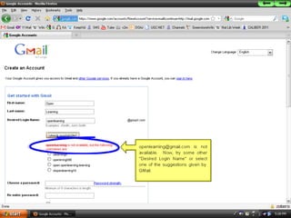 How to create a new email account using GMail