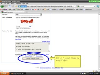 How to create a new email account using GMail
