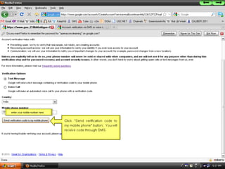 How to create a new email account using GMail