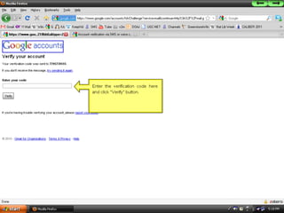 How to create a new email account using GMail