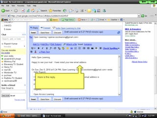 How to create a new email account using GMail