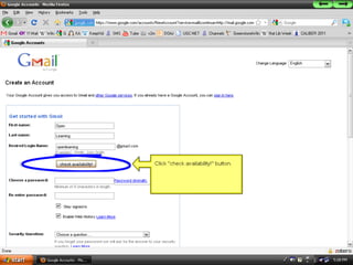 How to create a new email account using GMail