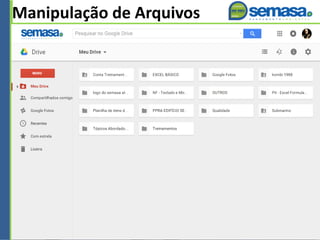 Manipulação de Arquivos
 