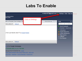 Labs To Enable
 