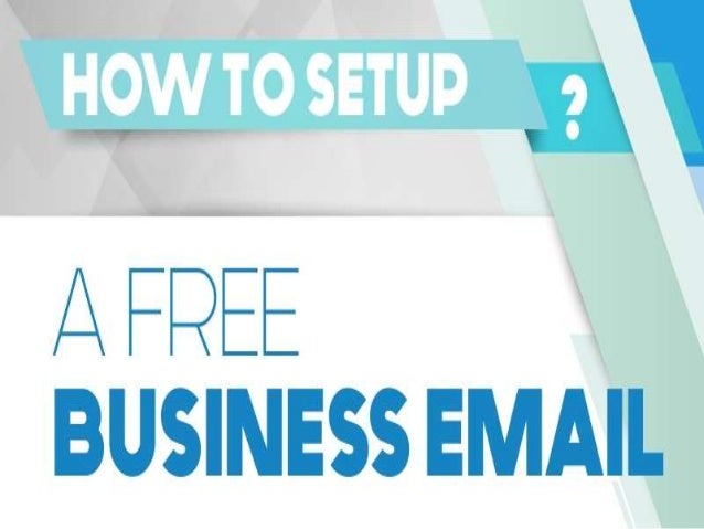 create business email