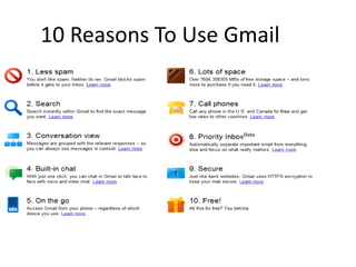 G-mail Class Presentation | PPTX