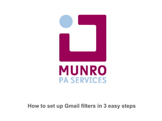 How to set up Gmail filters in 3 easy steps
 