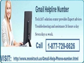 Gmail Help Number 1-877-729-6626– An Epic Formula to Grab Resolution