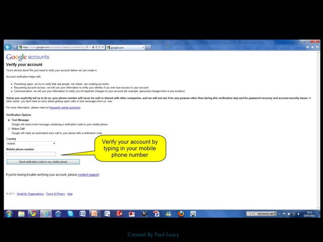 Gmail+ method for creating student accounts (edublogs) | PPT | Email ...