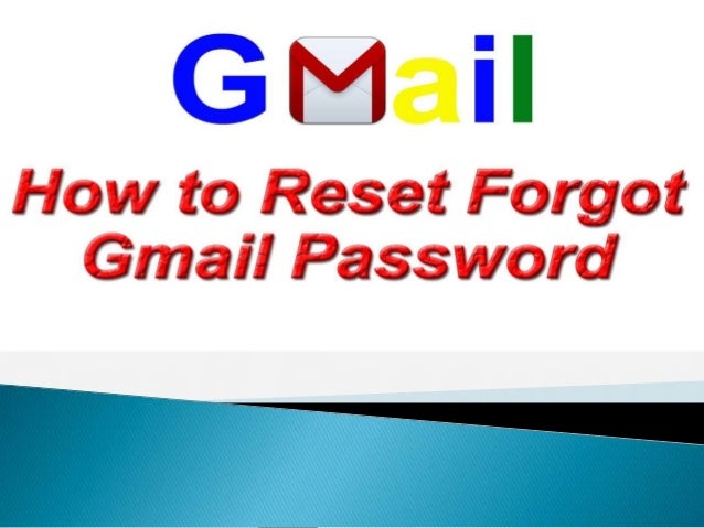 need help forgot my gmail password