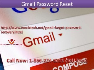 Gmail Password Reset
 