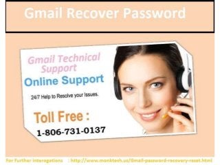 Gmail reset password services available 24x7 @1 877-729-6626