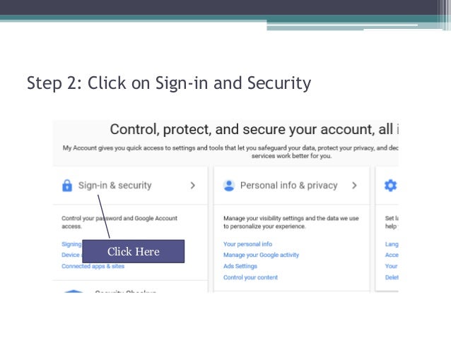 Gmail security settings 2 step verification 1 844 773 9313