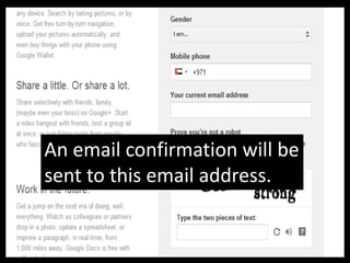 An email confirmation will be
sent to this email address.
 