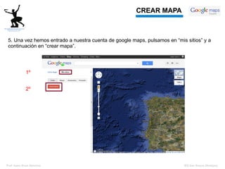 ELABORACIÓN DE UN MAPA CON LAS UNIDADES DE RELIEVE ESPAÑOL USANDO GOOGLE MAPS