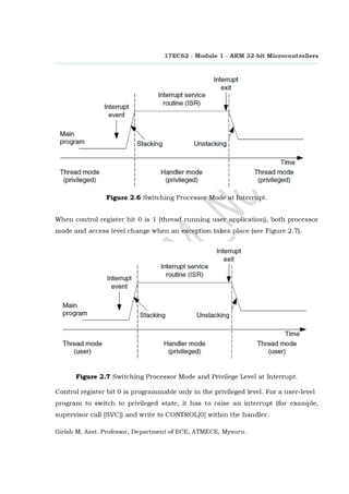 ARM 32 Bit Microcontrollers_Module-1_VTU_17EC62_Notes | PDF